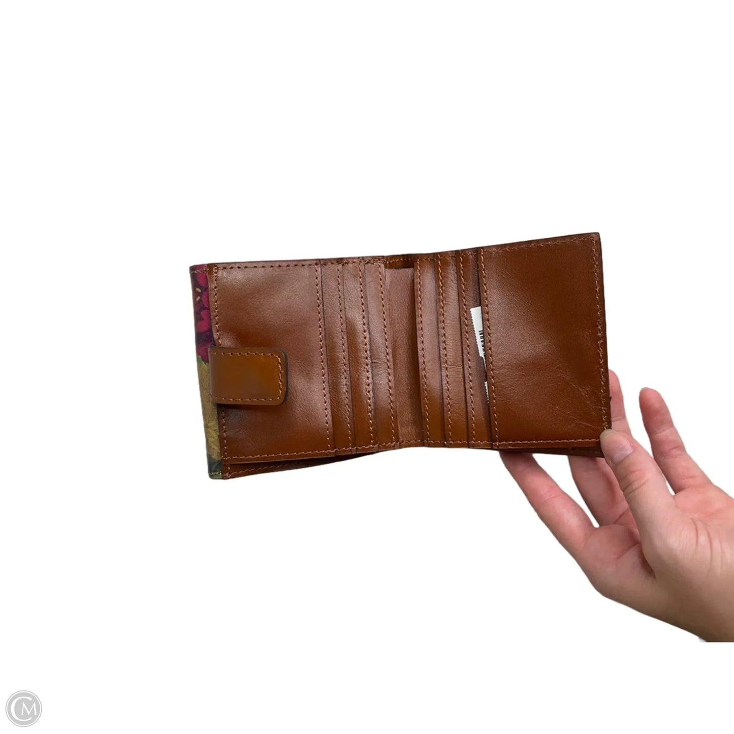 Wallet Leather By Clothes Mentor, Size: Medium