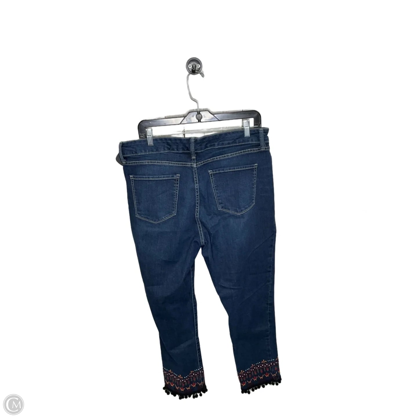 Jeans Straight By St Johns Bay In Blue Denim, Size: 16