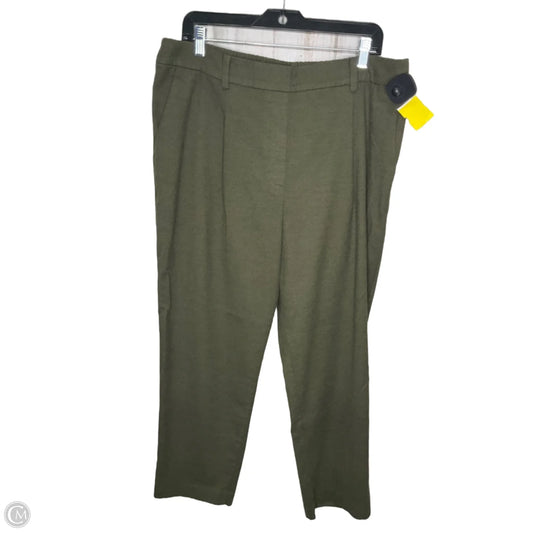 Pants Dress By Loft In Green, Size: Xl