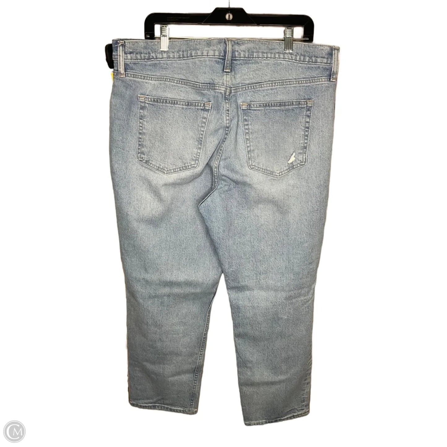 Jeans Straight By Gap In Blue, Size: 18