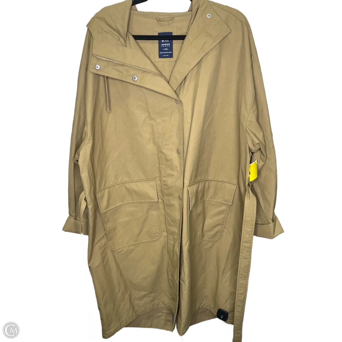 Coat Parka By Gap In Brown, Size: L