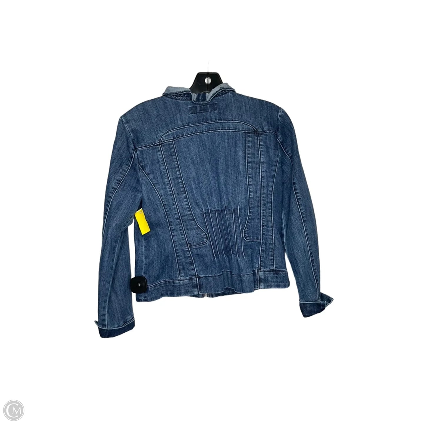 Jacket Denim By Clothes Mentor In Blue Denim, Size: Mp