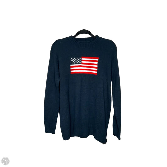 Sweater By Clothes Mentor In Navy, Size: Xl