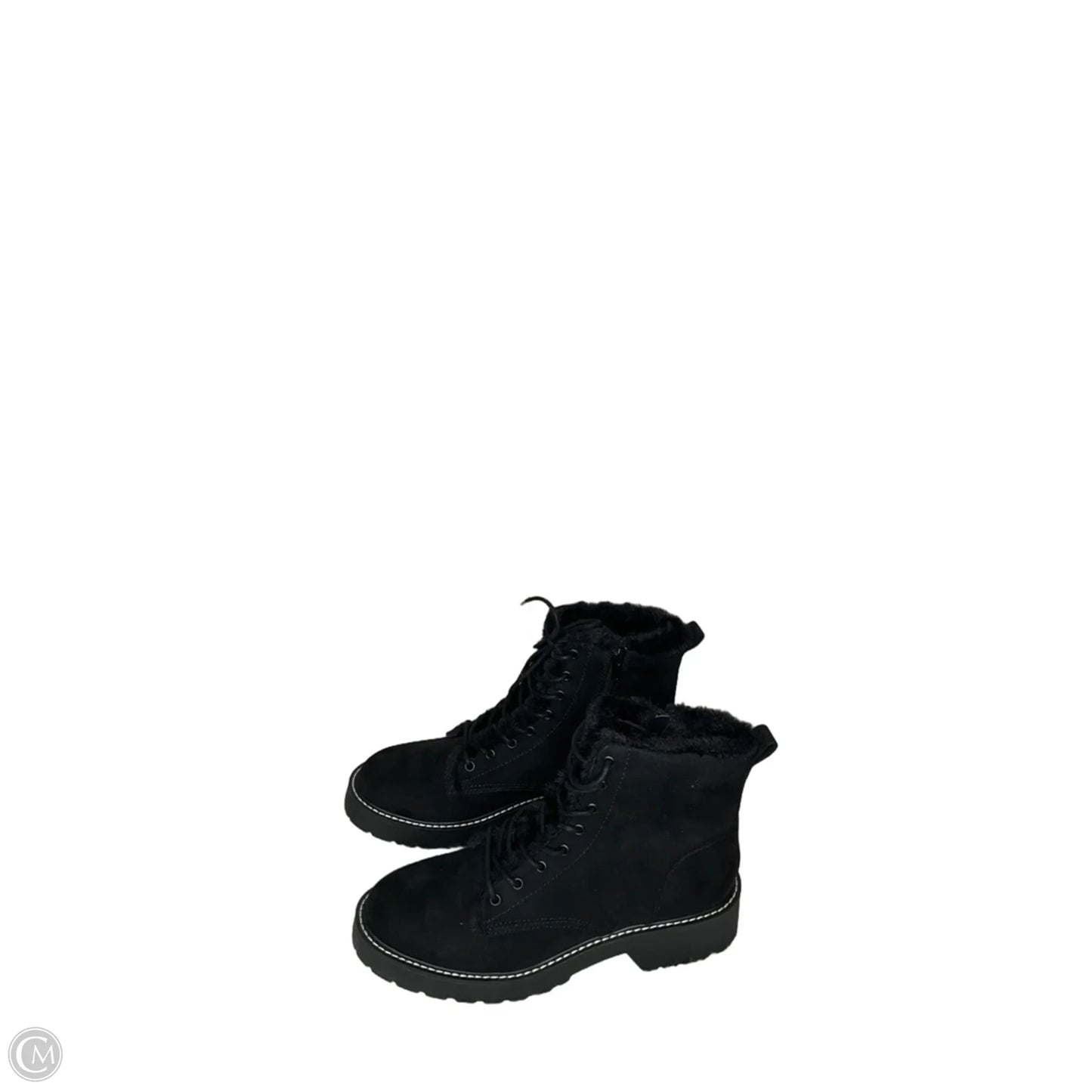Boots Ankle Heels By Madden Girl In Black, Size: 9.5