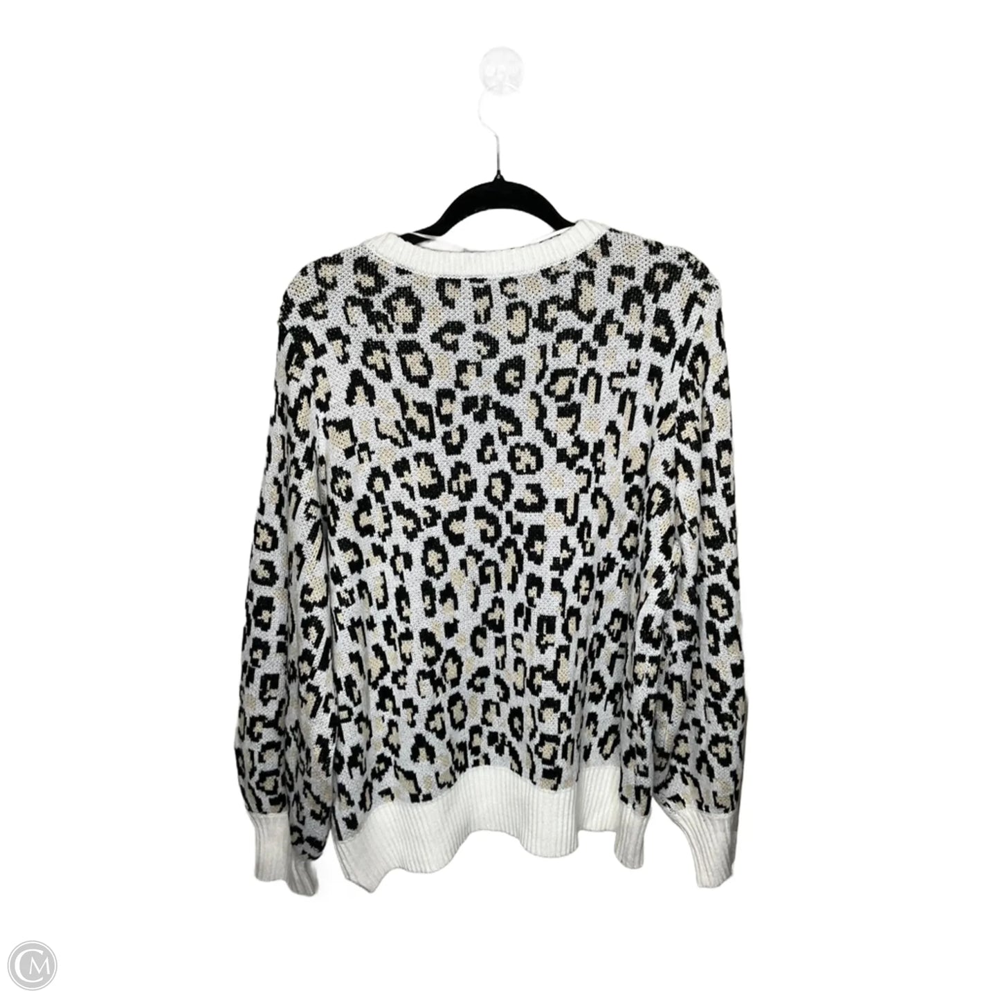 Sweater By Crown And Ivy In Animal Print, Size: Xl