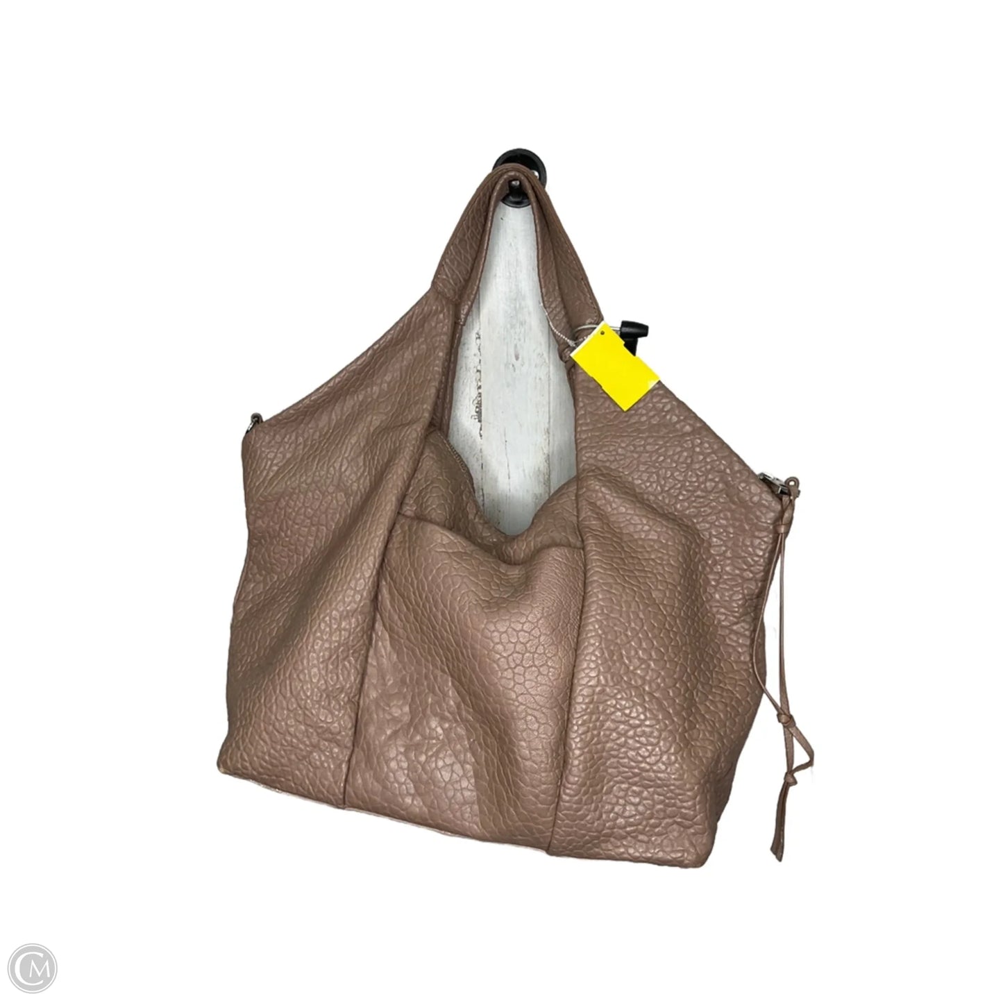 Handbag Leather By Vince Camuto, Size: Large