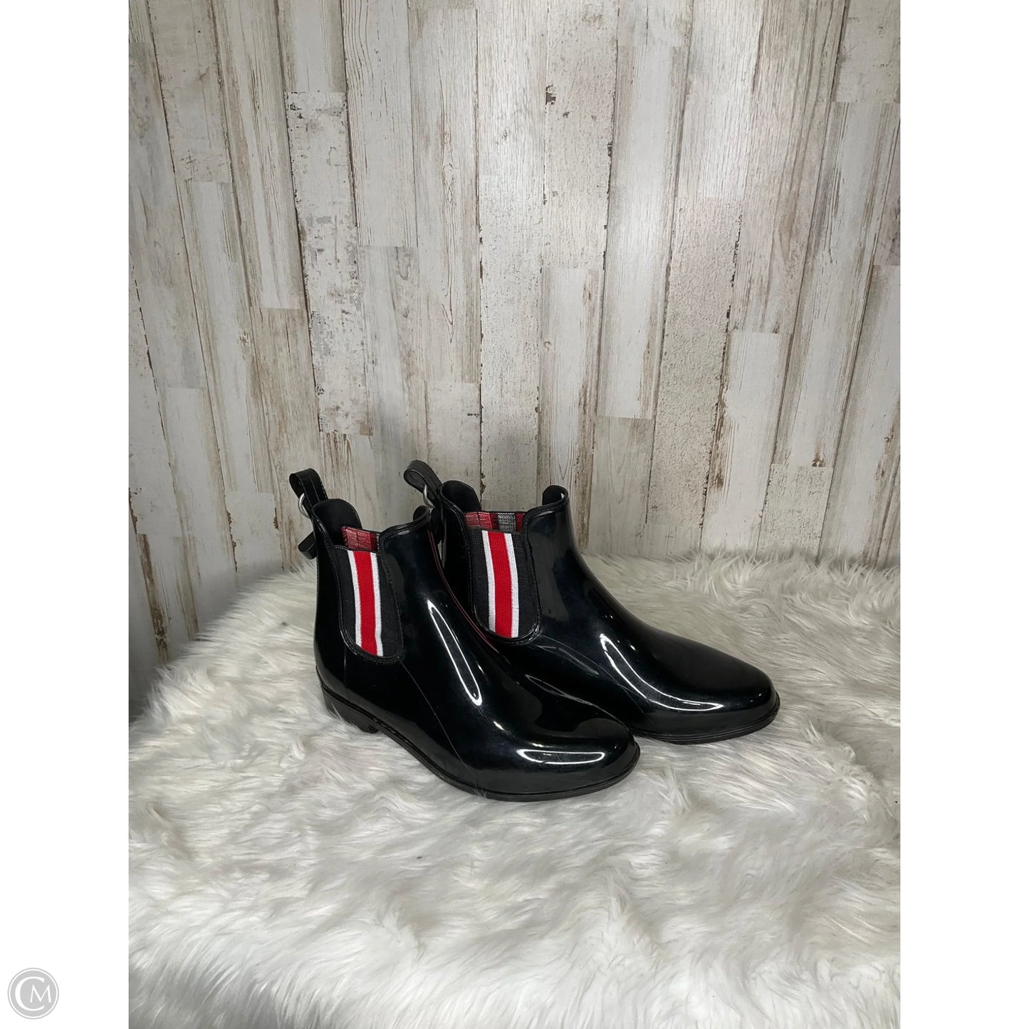 Boots Rain By Lauren By Ralph Lauren In Black, Size: 10