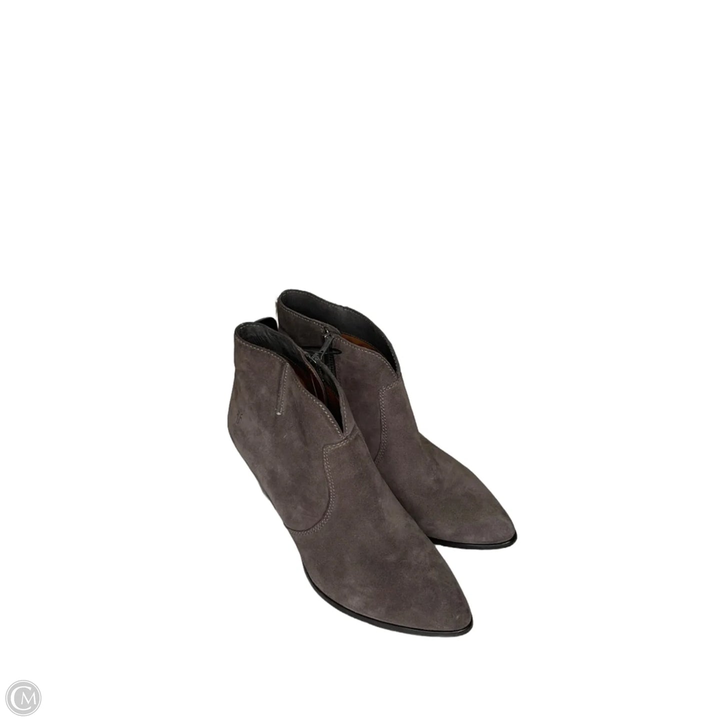 Boots Designer By Frye In Grey, Size: 10