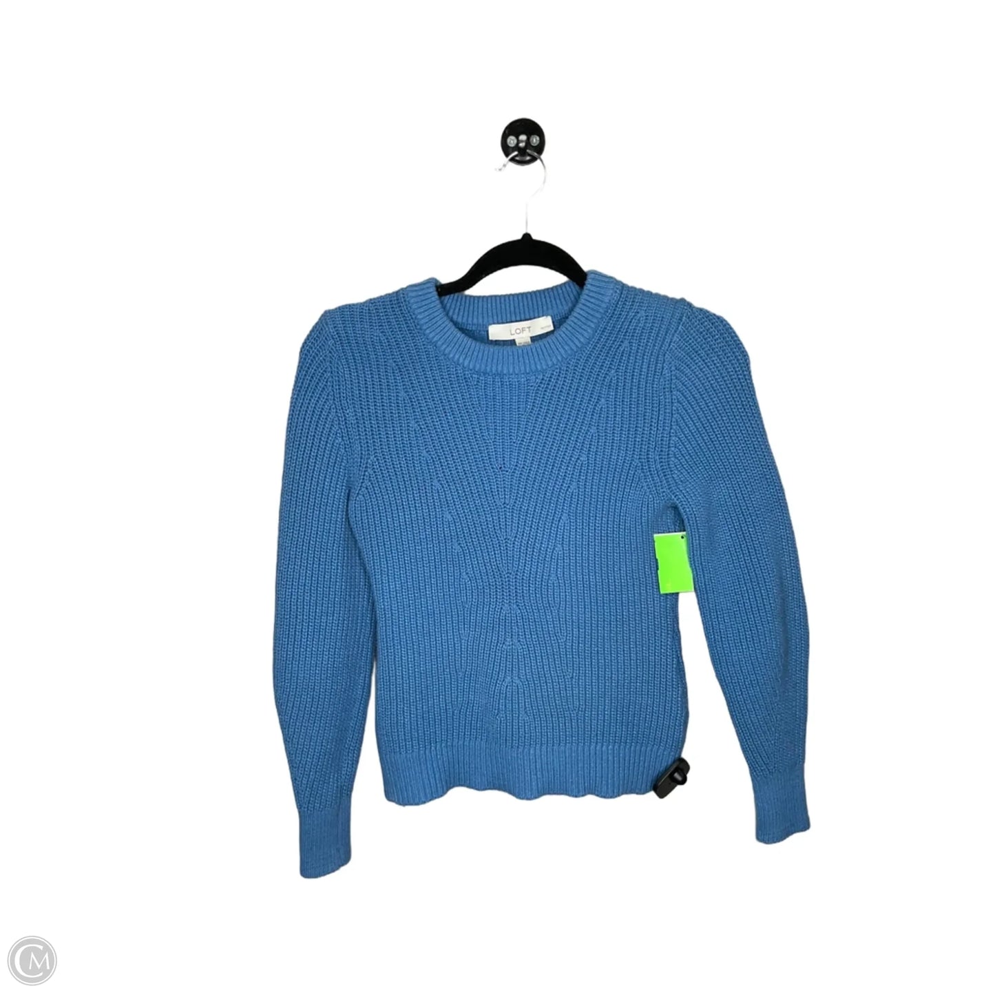 Sweater By Loft In Blue, Size: Xsp
