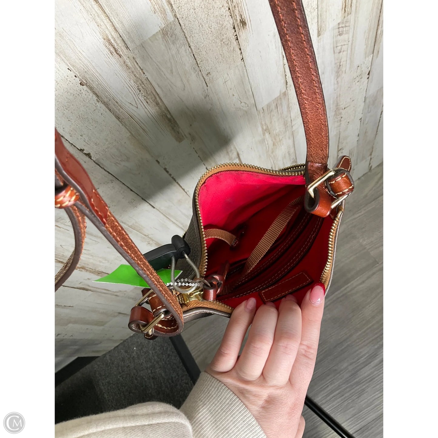 Crossbody Designer By Dooney And Bourke, Size: Small