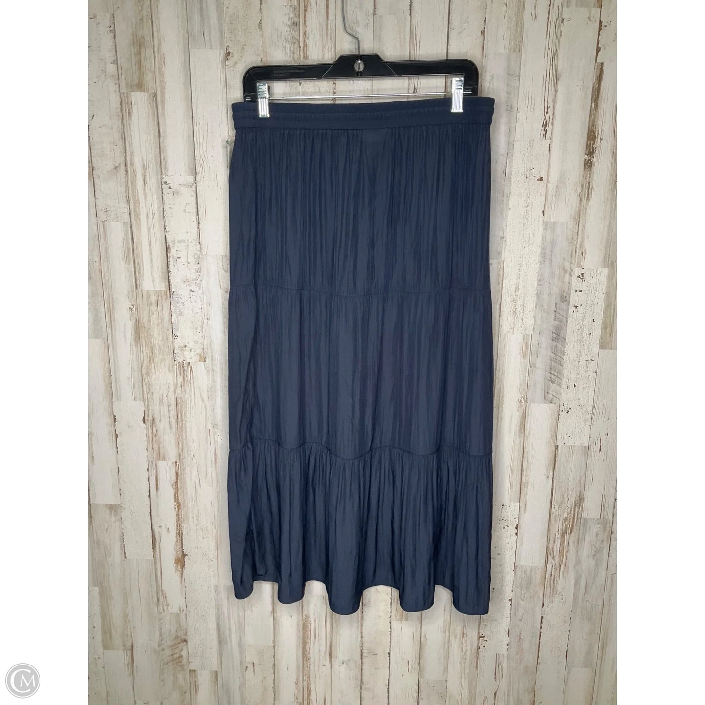 Skirt Maxi By J. Jill In Navy, Size: M