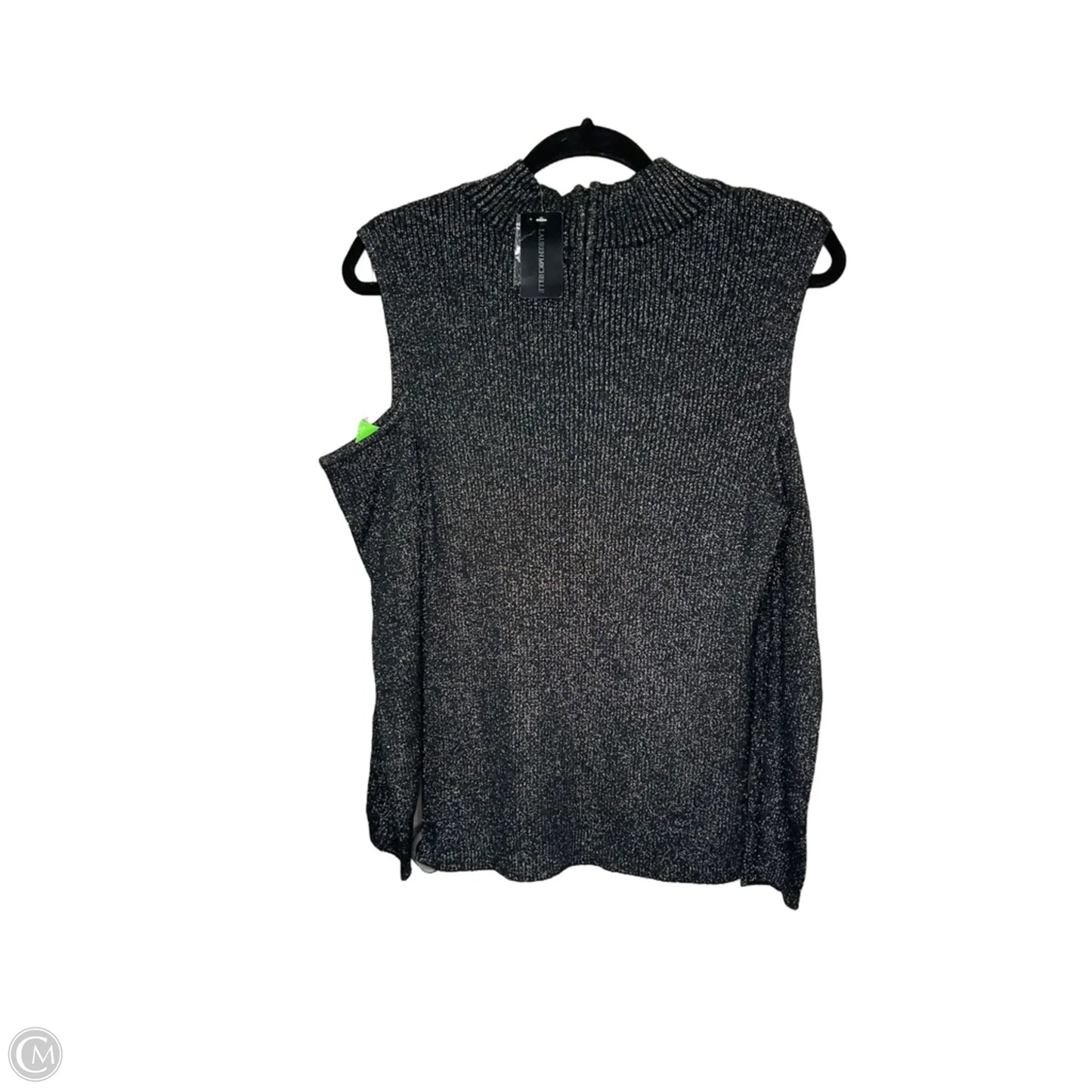 Sweater By Clothes Mentor In Black, Size: L
