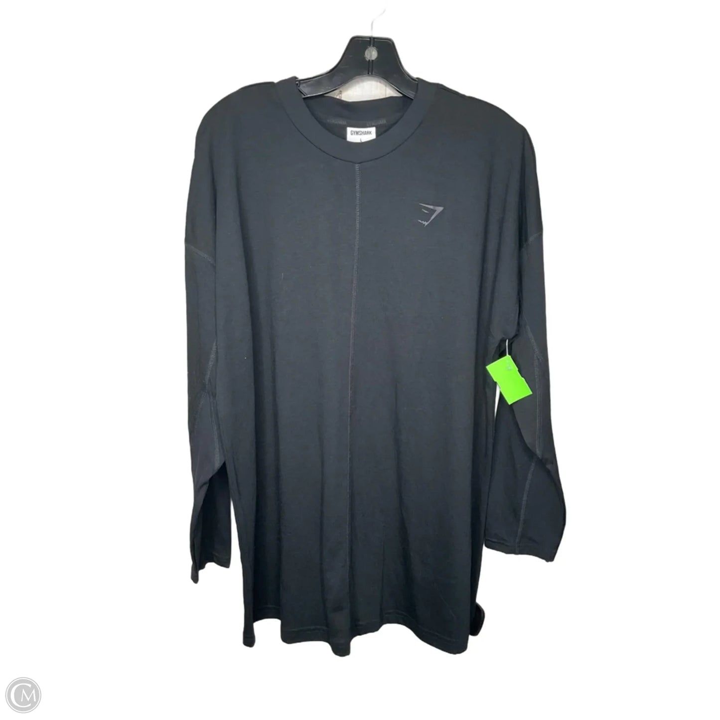 Top Long Sleeve By Gym Shark In Black, Size: L