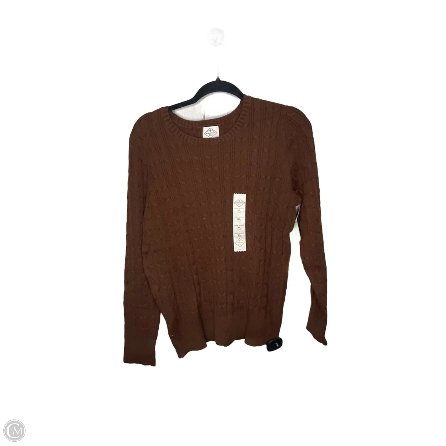 Sweater By St Johns Bay In Brown, Size: Xl