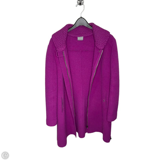 Coat Peacoat By Geiger In Purple, Size: M