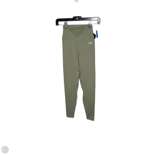 Athletic Leggings By Clothes Mentor In Green, Size: Xs