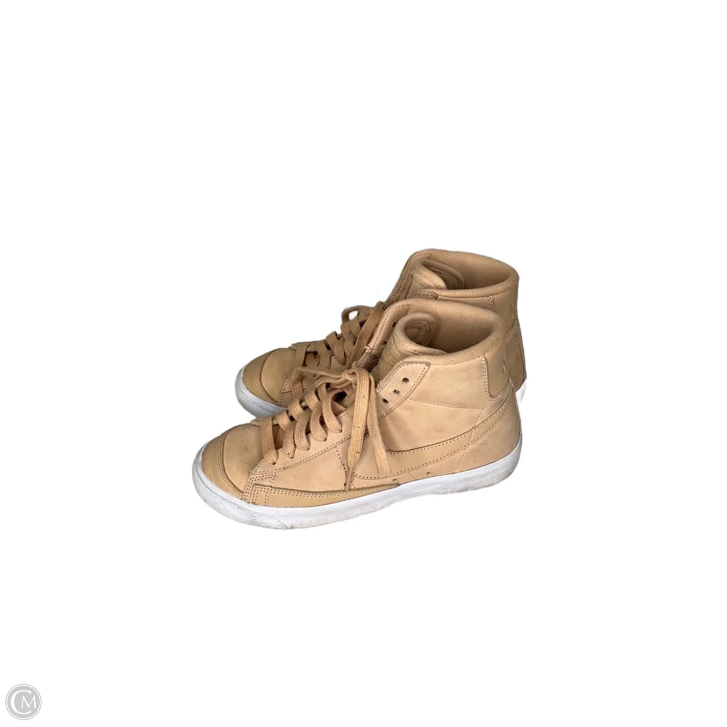 Shoes Athletic By Nike Apparel In Cream, Size: 7.5