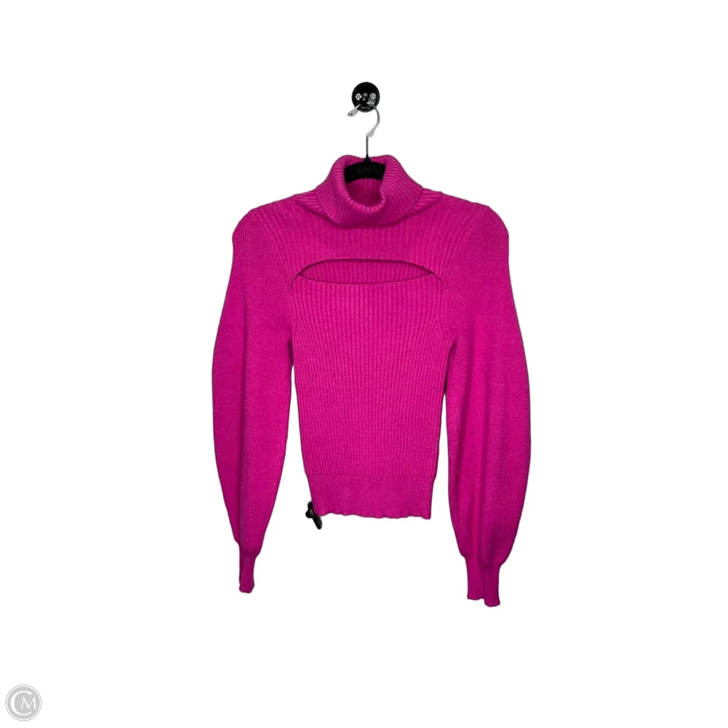 Sweater By Elan In Pink, Size: S