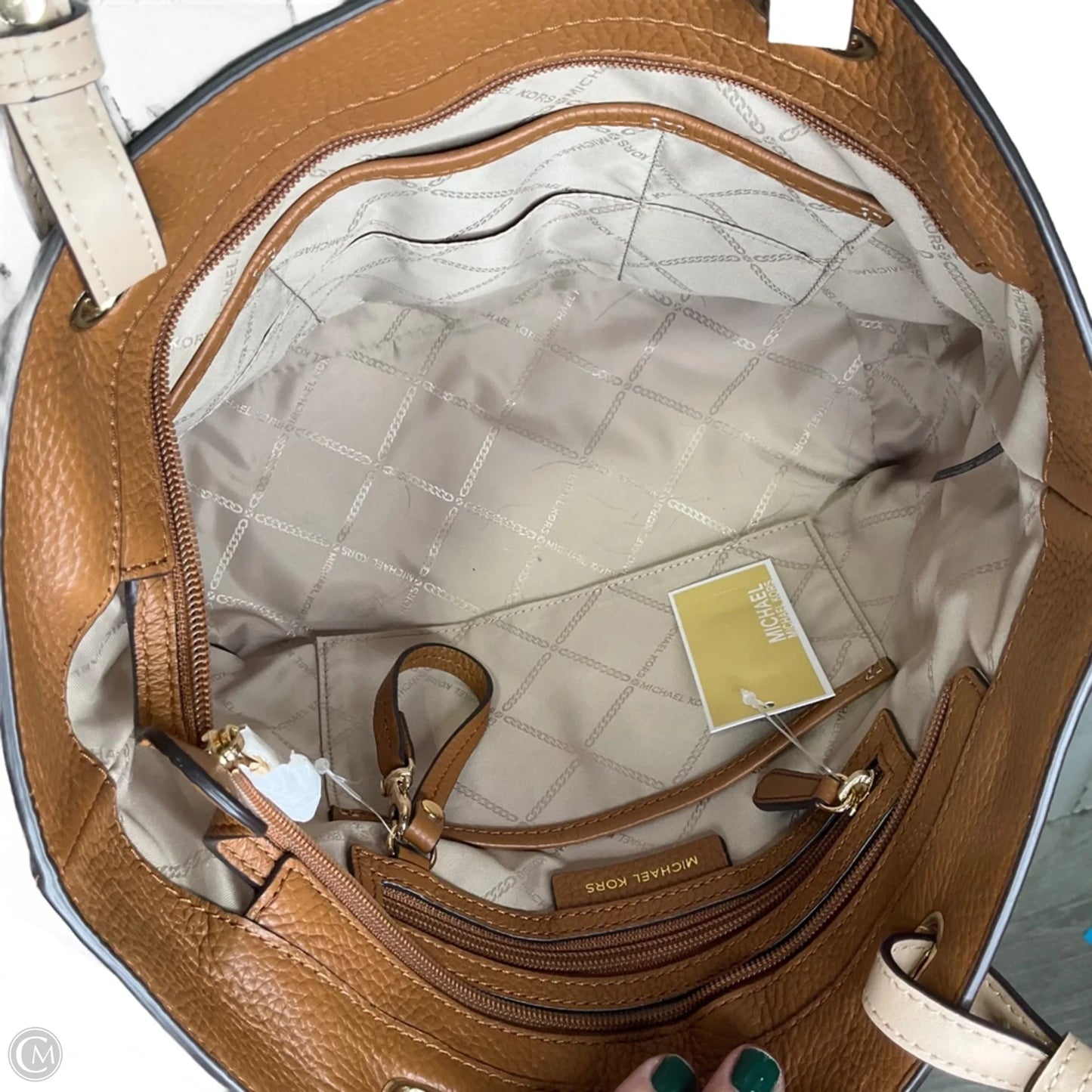 Handbag Designer By Michael Kors, Size: Large