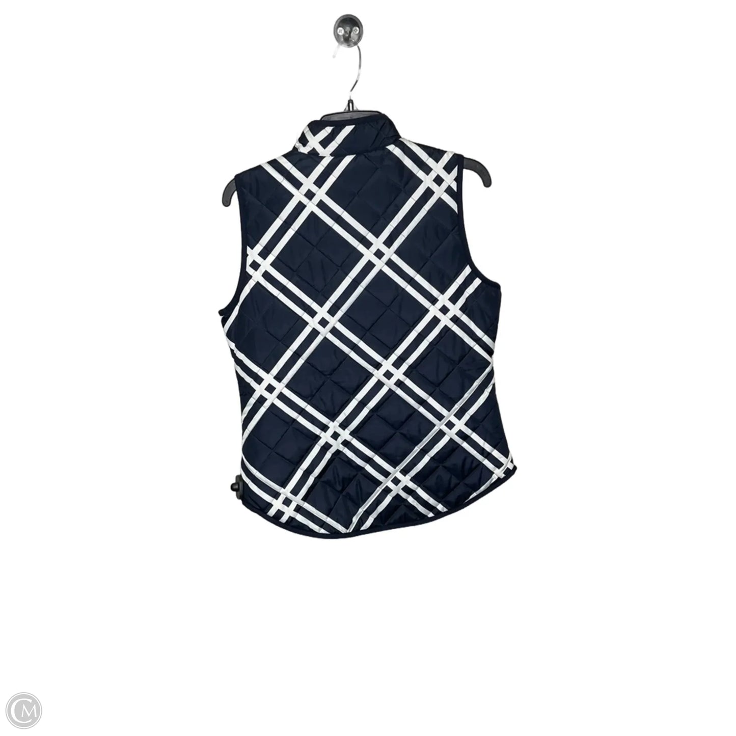 Vest Puffer & Quilted By Crown And Ivy In Navy, Size: M