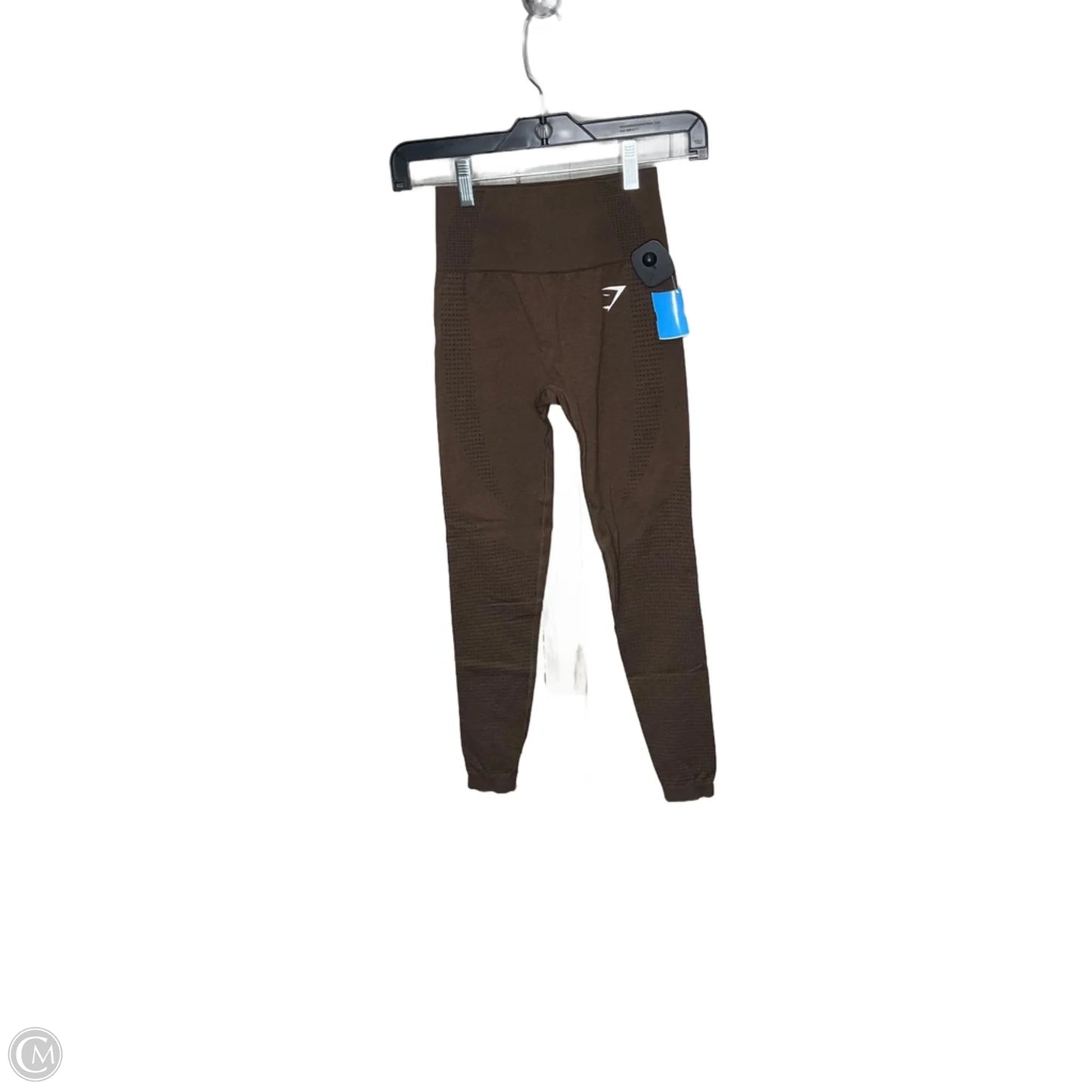 Athletic Leggings By Gym Shark In Brown, Size: Xs