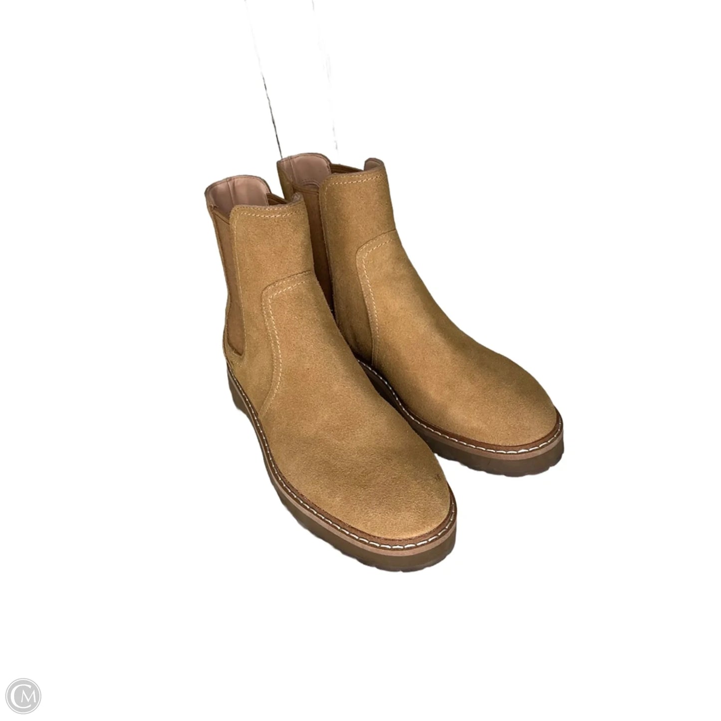 Boots Ankle Flats By Cole-haan In Brown, Size: 5.5