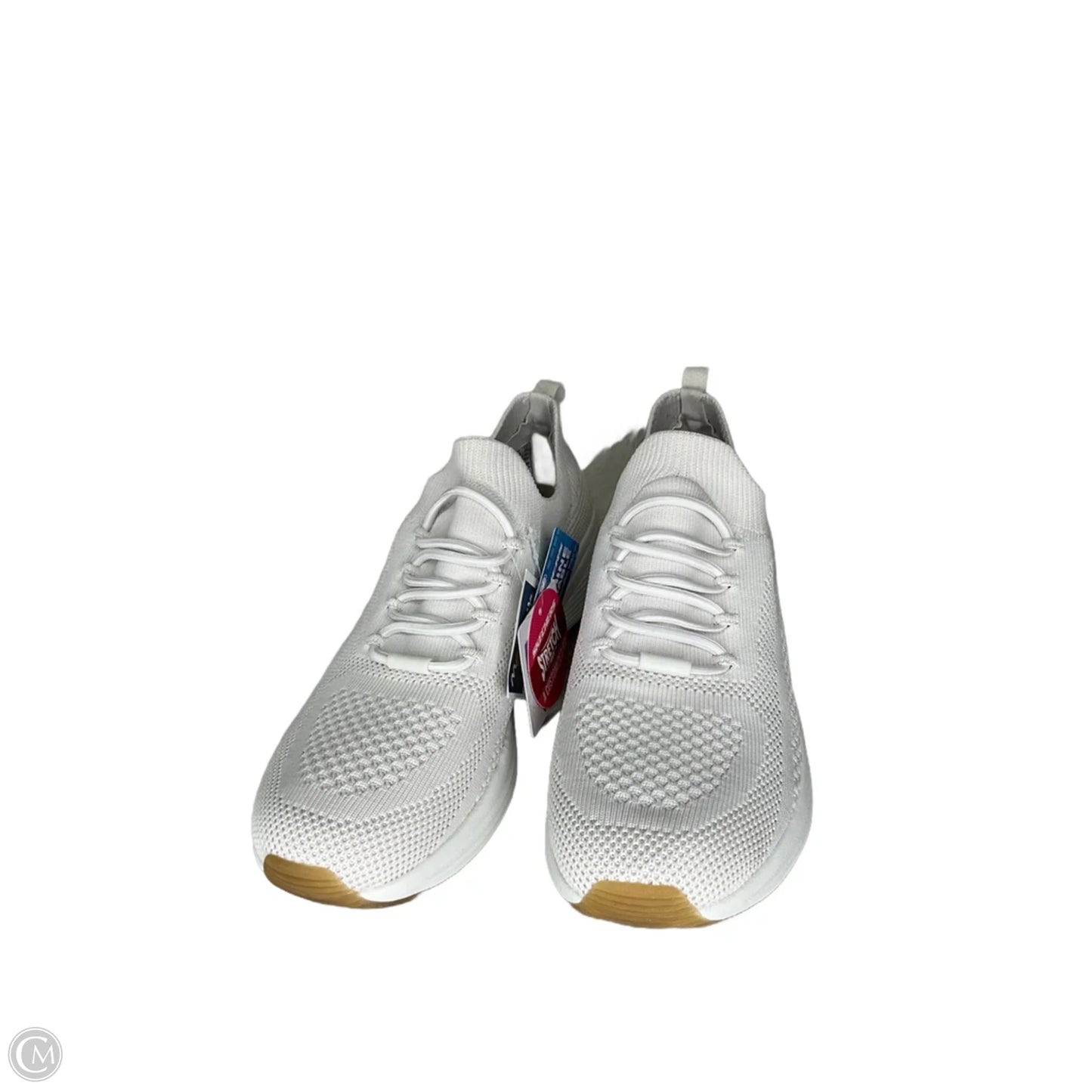 Shoes Sneakers By Skechers In Cream, Size: 9