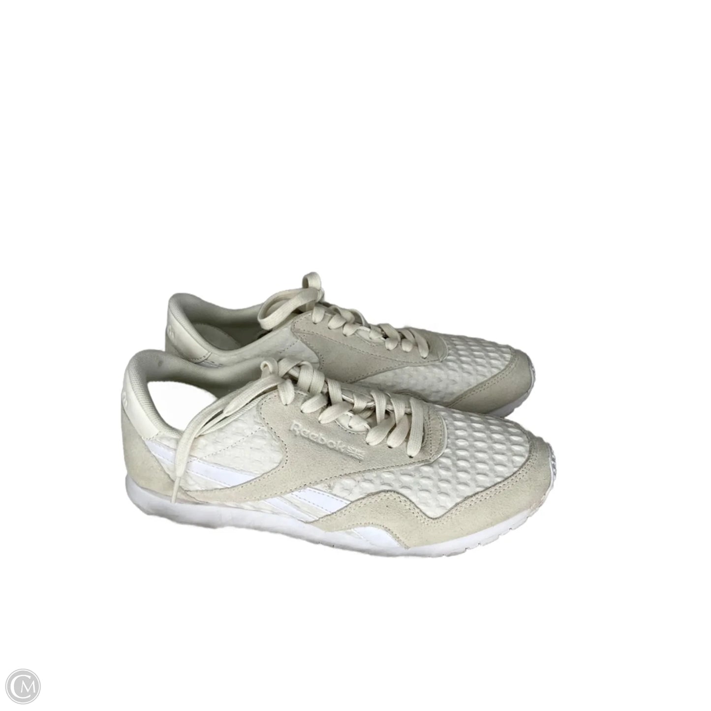 Shoes Sneakers By Reebok In Cream, Size: 9