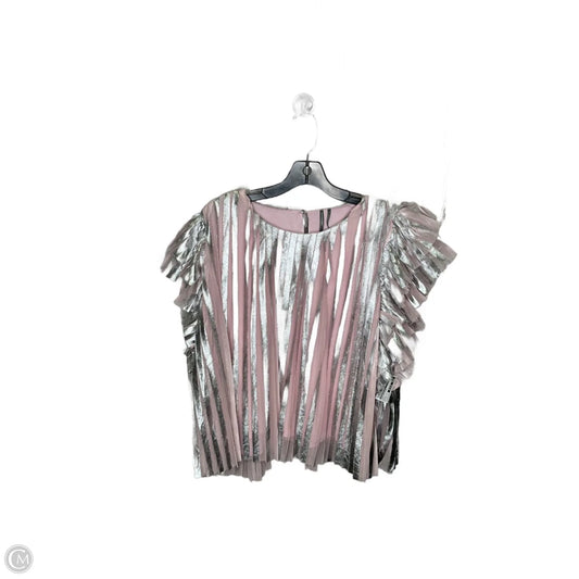 Top Sleeveless By Anthropologie In Pink, Size: L