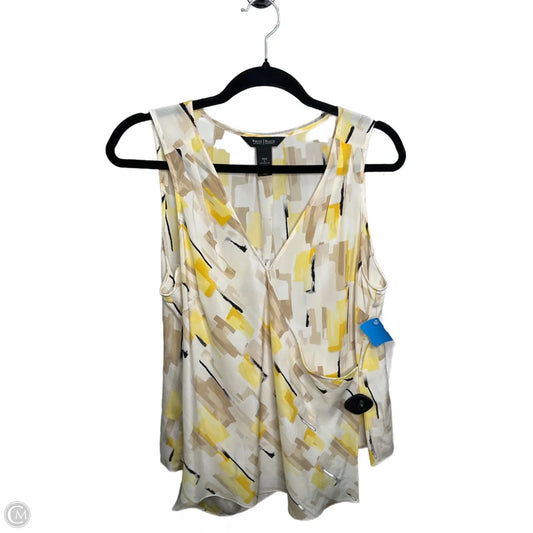 Top Sleeveless By White House Black Market In Multi-colored, Size: L