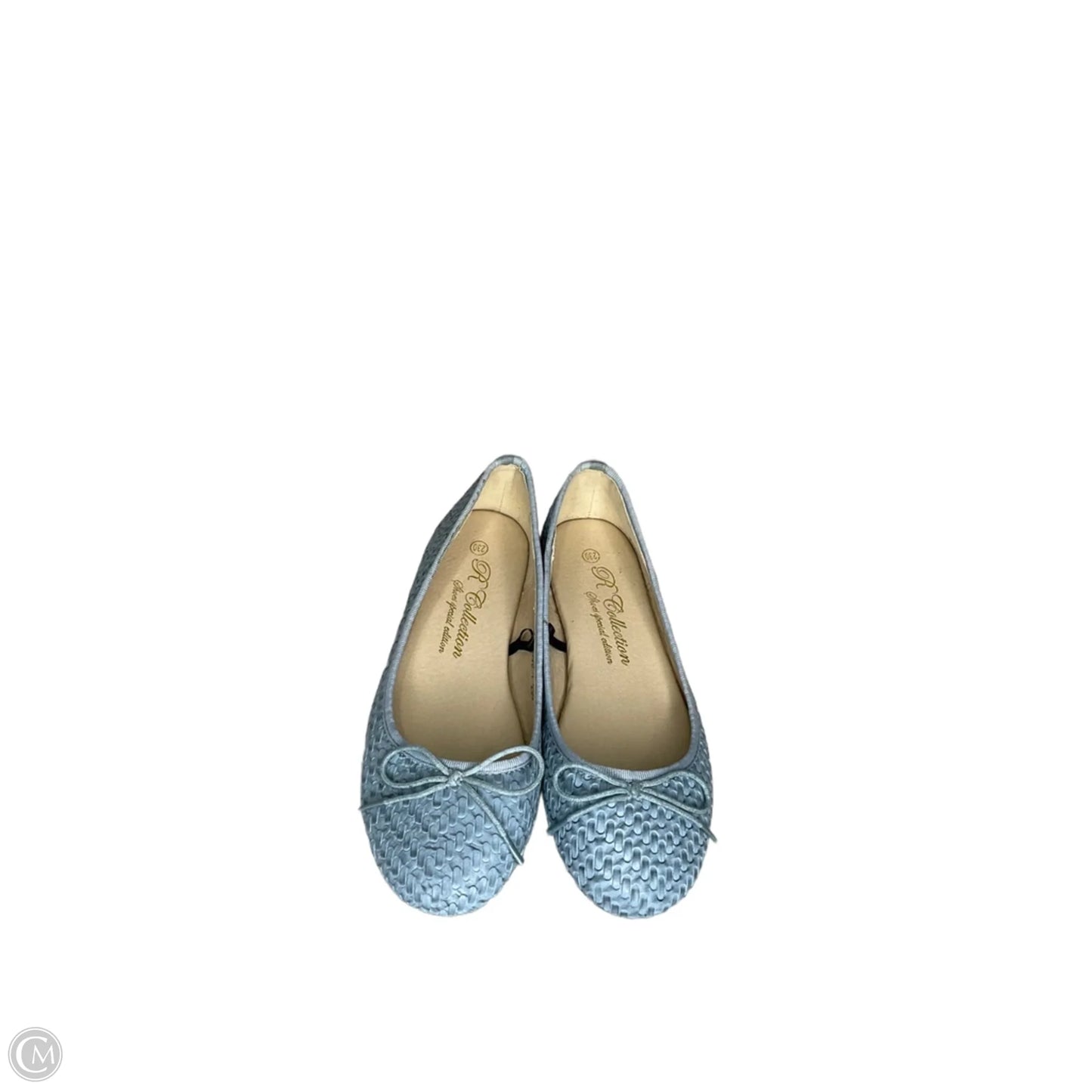 Sandals Flats By Clothes Mentor In Blue, Size: 5