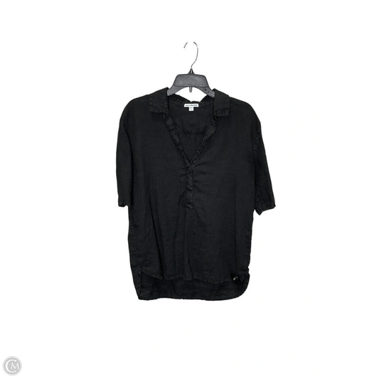 Top Short Sleeve By James Perse In Black, Size: S