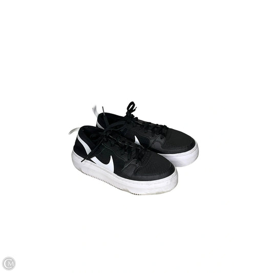Shoes Athletic By Nike In Black, Size: 8