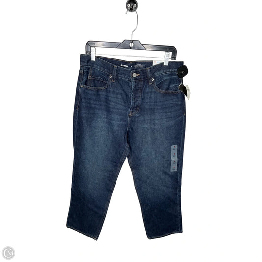 Jeans Straight By Old Navy In Blue, Size: 8