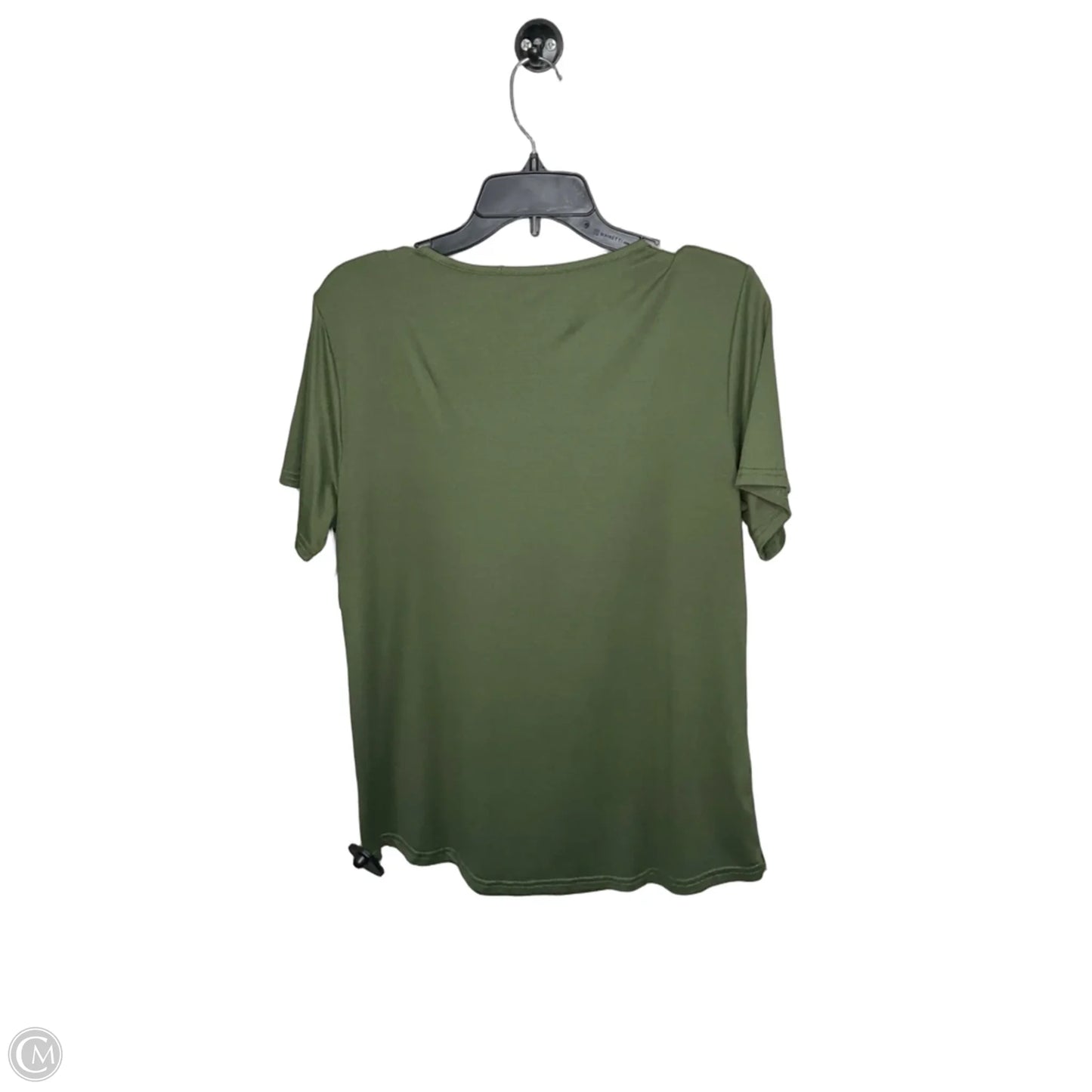 Top Short Sleeve By Ekouaer In Green, Size: M