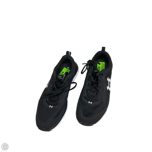 Shoes Athletic By Under Armour In Black, Size: 12