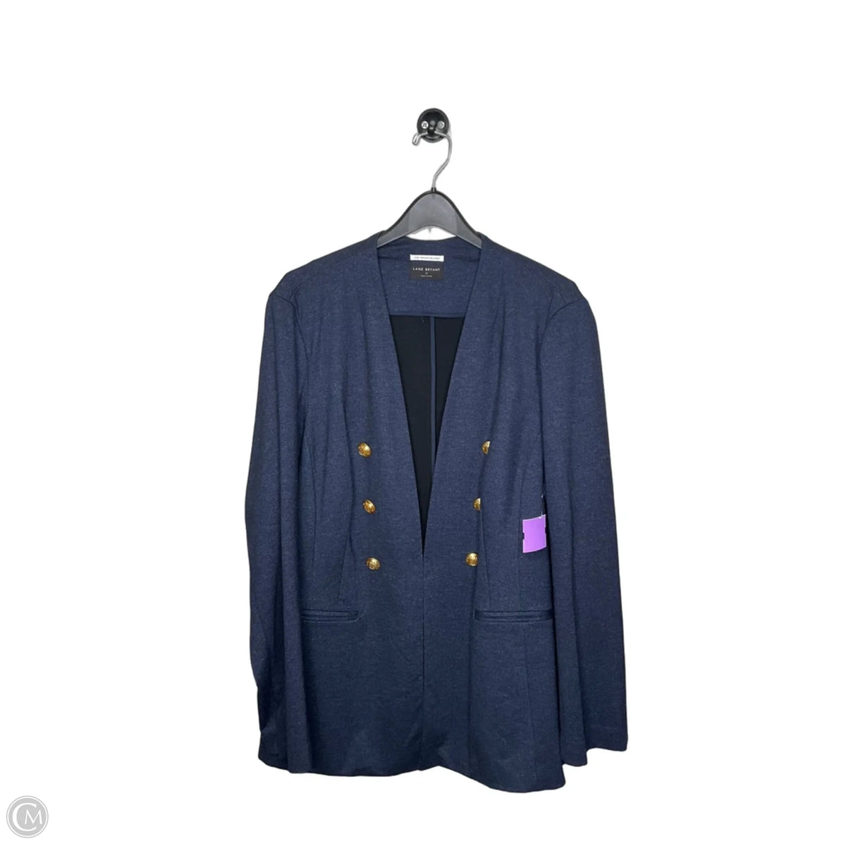 Blazer By Lane Bryant In Navy, Size: 3x