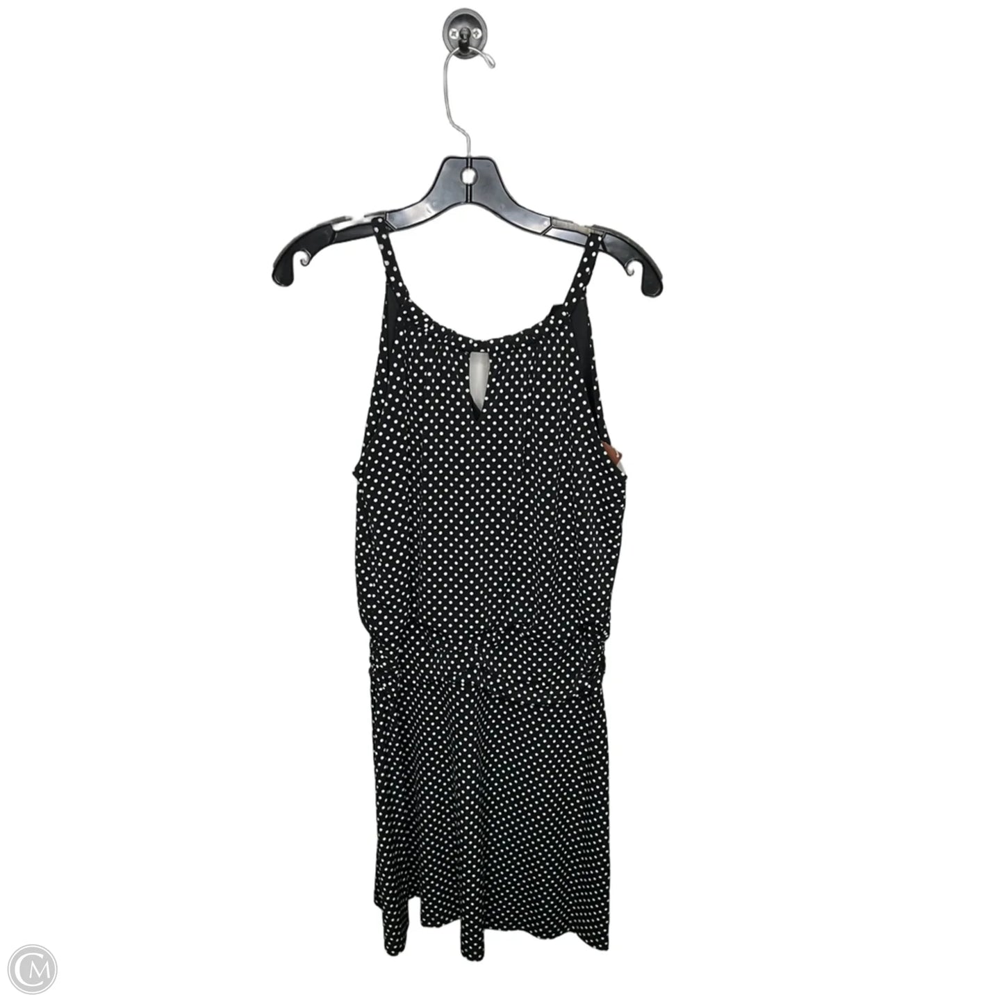 Dress Casual Midi By En Focus In Polkadot Pattern, Size: L
