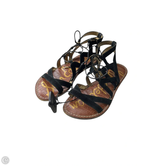 Sandals Flats By Sam Edelman In Black, Size: 7