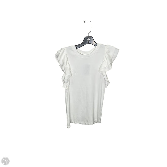 Top Short Sleeve By Torrid In White, Size: L