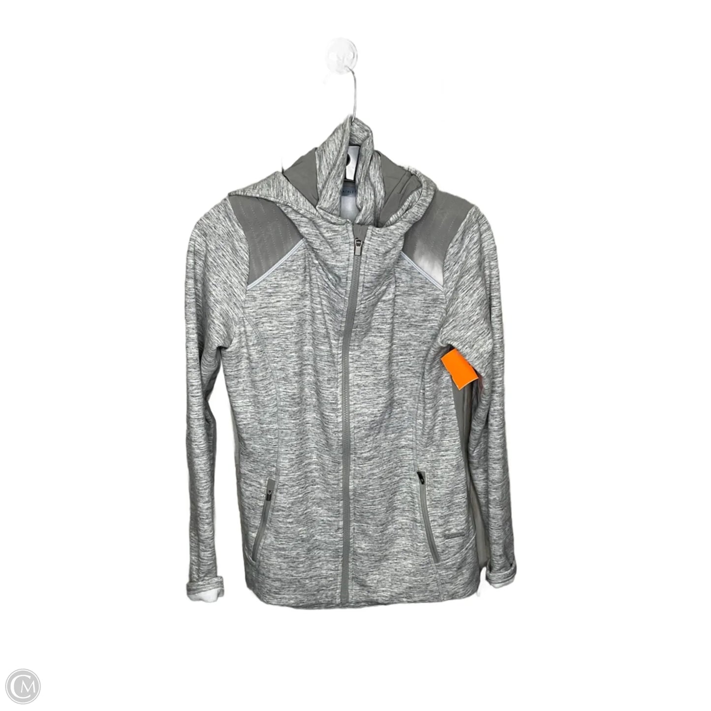Athletic Jacket By Athleta In Grey, Size: S