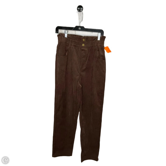 Pants Corduroy By New In In Brown, Size: M
