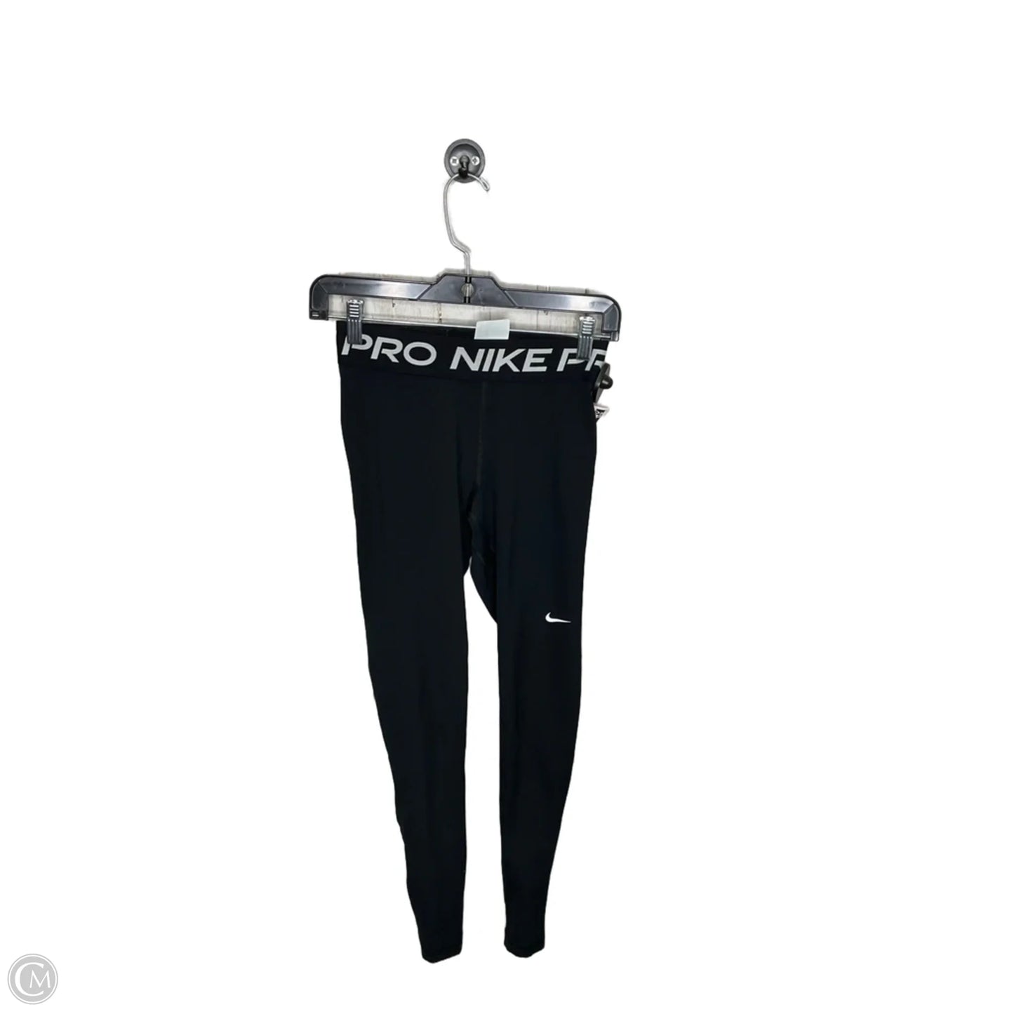 Athletic Leggings By Nike In Black, Size: S