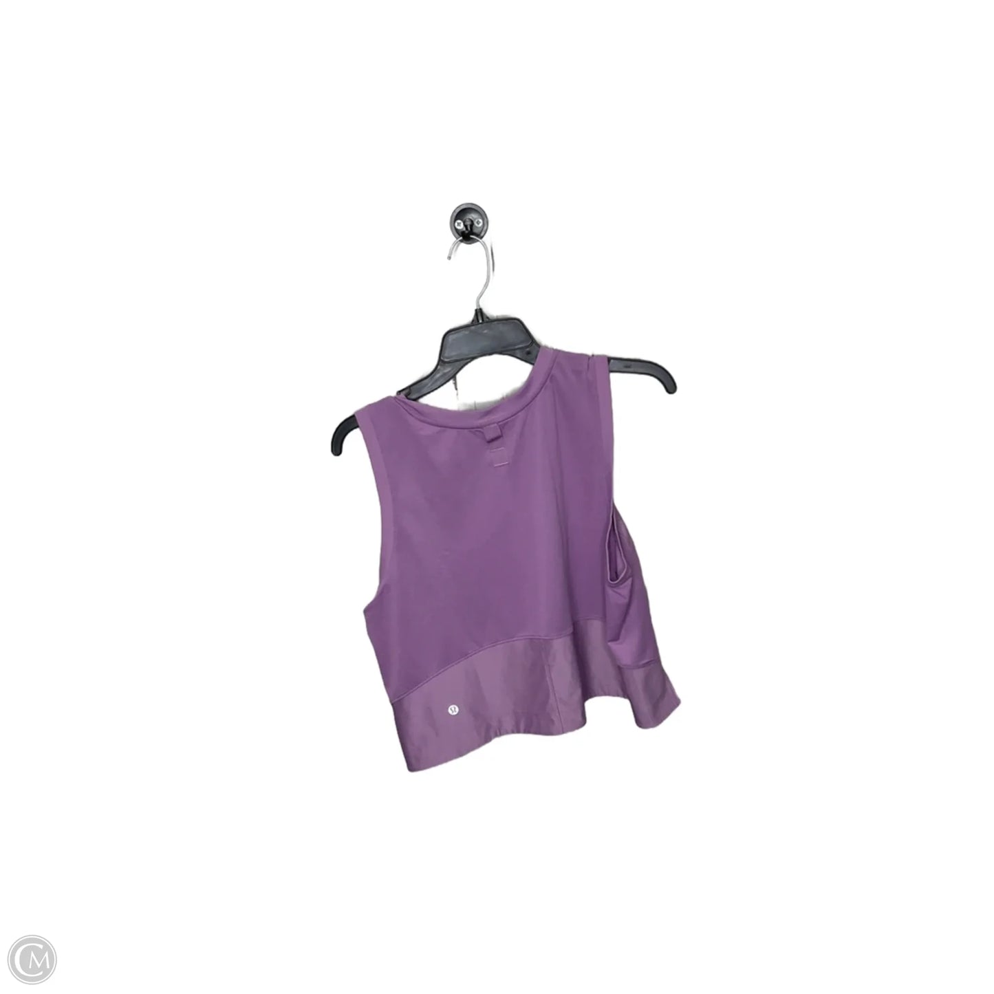 Athletic Tank Top By Lululemon In Purple, Size: 8