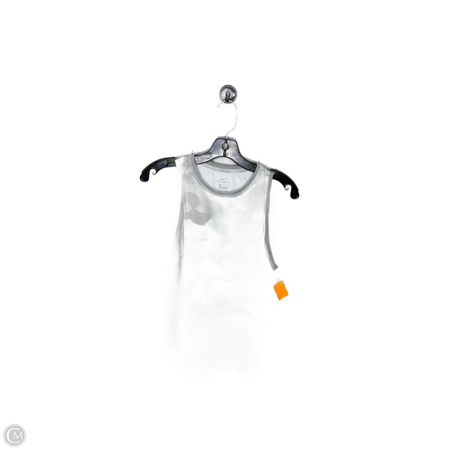 Athletic Tank Top By Nike In Camouflage Print, Size: M