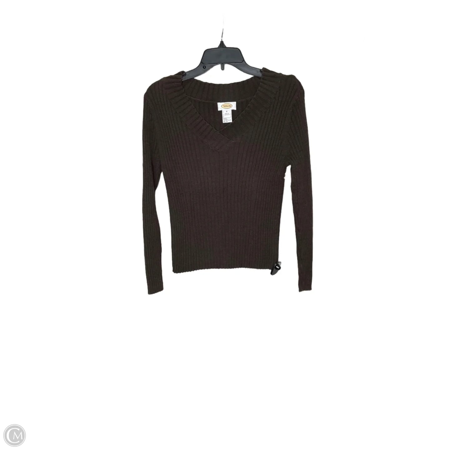 Sweater By Talbots In Brown, Size: M