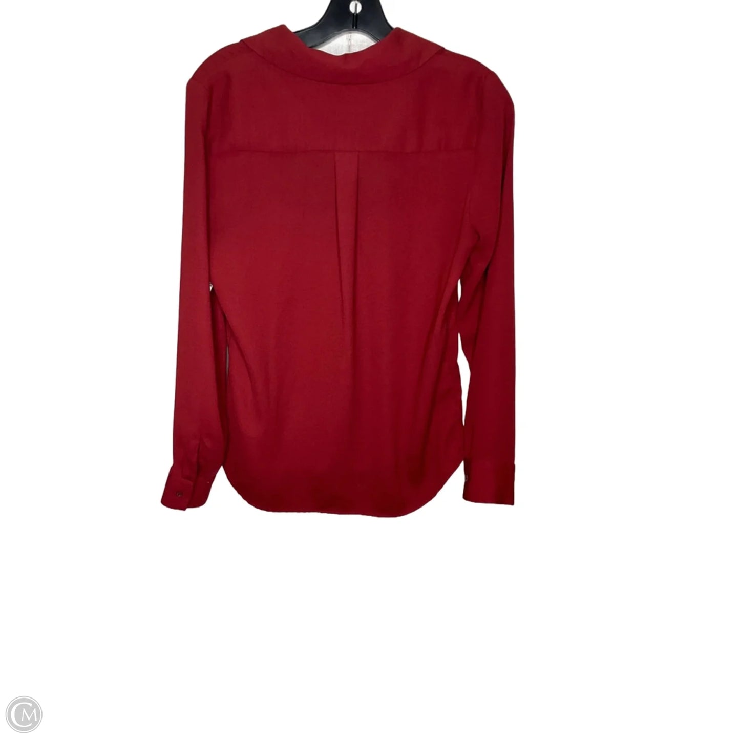 Top Long Sleeve By Halogen In Red, Size: Xs