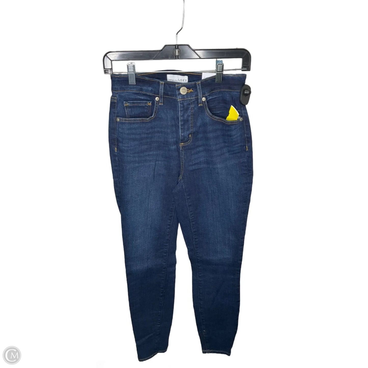 Jeans Skinny By Loft In Blue, Size: 0