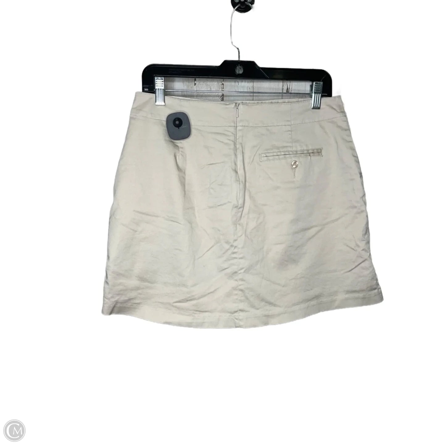 Skirt Midi By Clothes Mentor In Tan, Size: 8