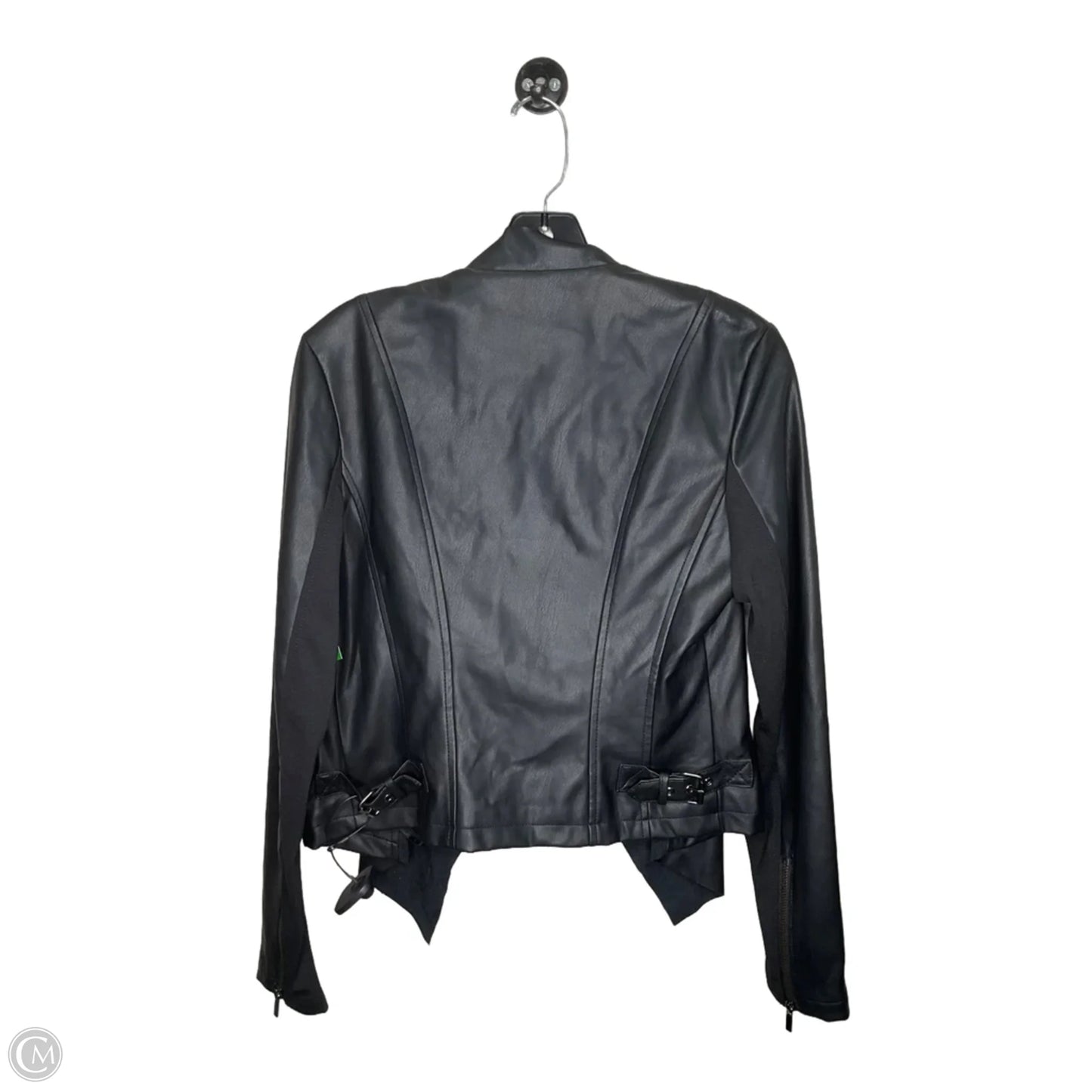 Jacket Moto By French Connection In Black, Size: M